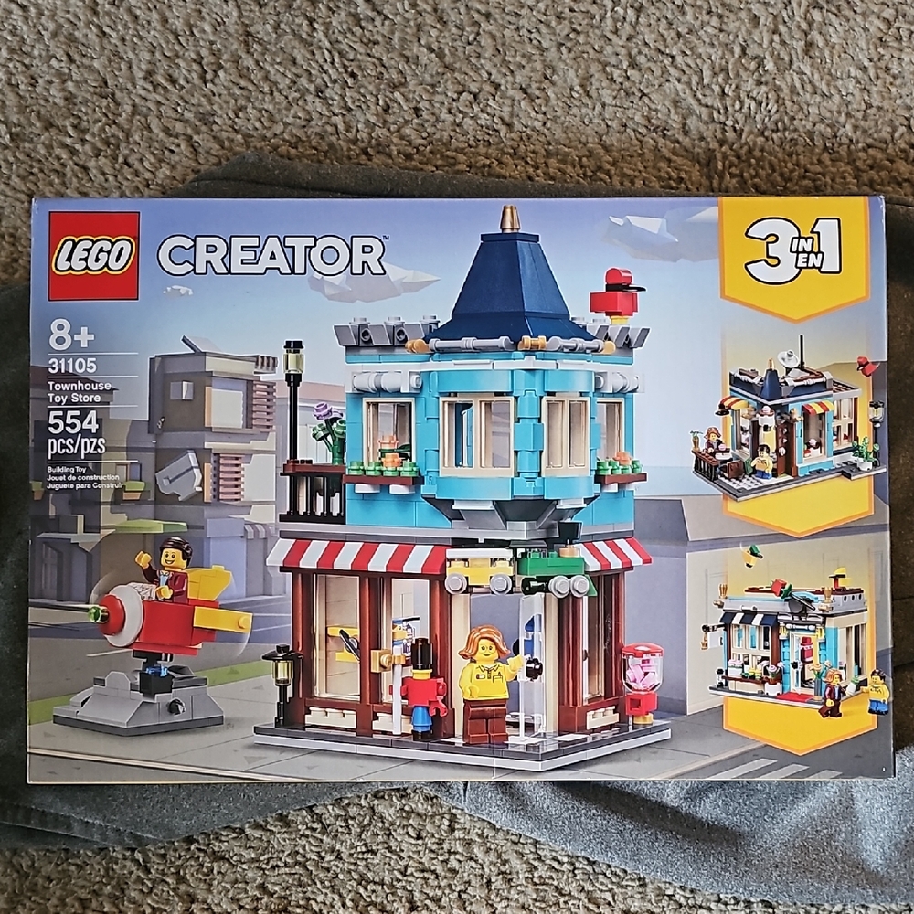 LEGO Creator 3-in-1 Townhouse Toy Set 31105